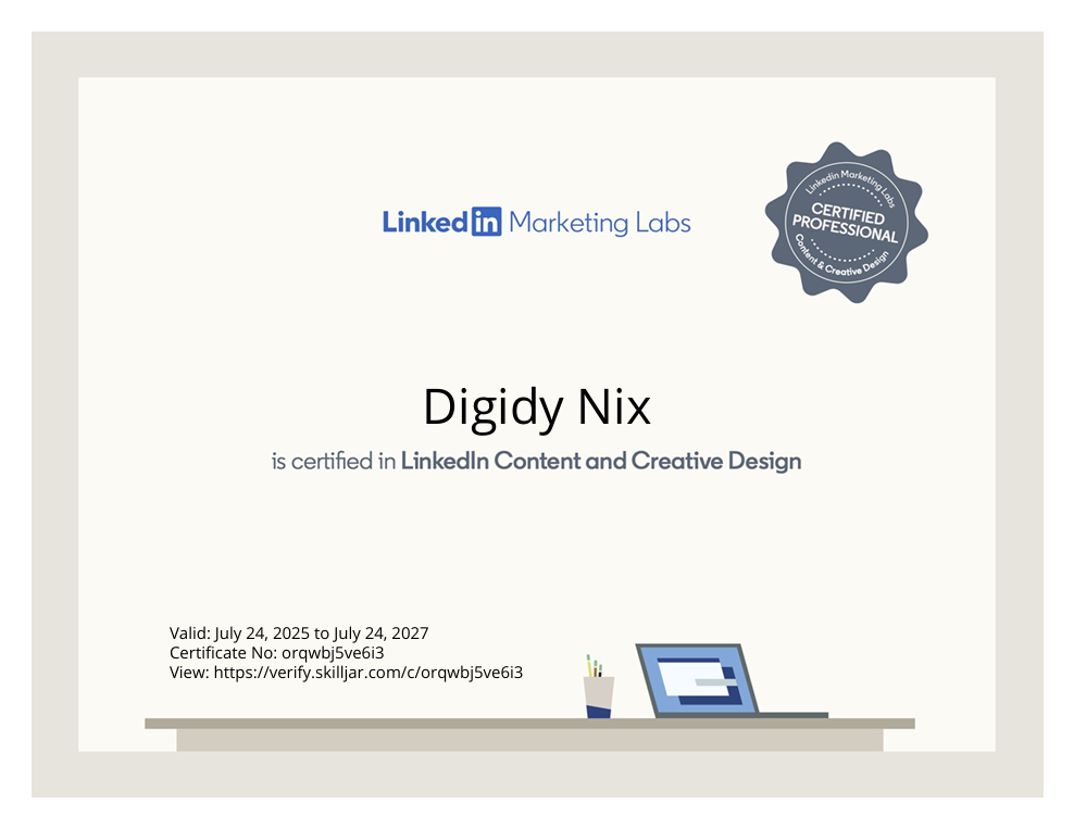 Certificate 1